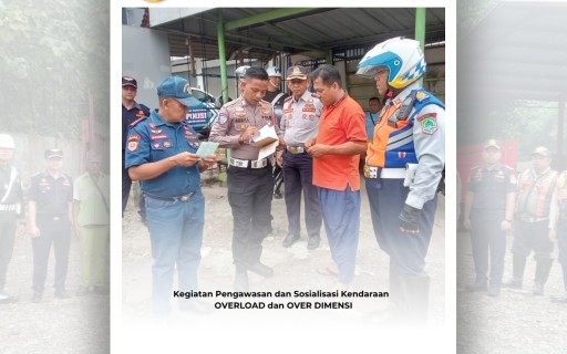 Pengawasan dan Sosialisasi Kendaraan ODOL